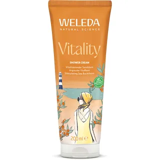 Weleda Vitality Shower Cream Sea Buckthorn