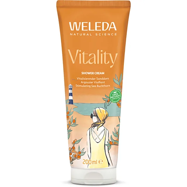 Weleda Vitality Shower Cream Sea Buckthorn