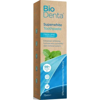 Beconfident SUPERWHITE Toothpaste Fresh Mint + Coconut