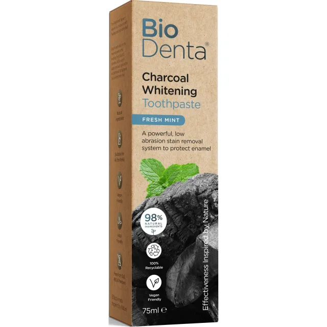 Beconfident CHARCOAL Whitening Toothpaste Fresh Mint