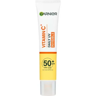 Garnier Vitamin C* Glow-Boosting Daily UV Fluid SPF50+ For Dull Skin Invisible