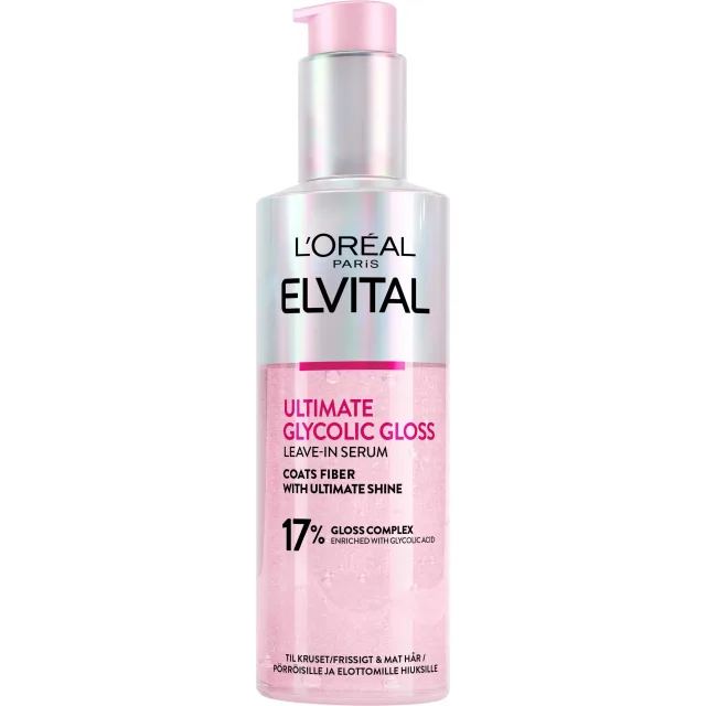 L'Oréal Paris Elvital Glycolic Gloss Ultimate Leave-in Serum For Dull Hair