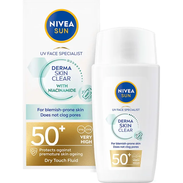 Nivea SUN UV Face Specialist Derma Skin Clear SPF50+