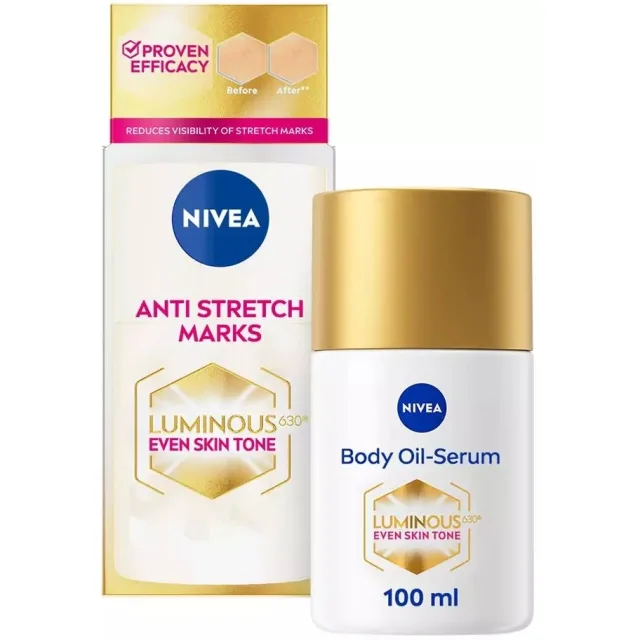 Nivea Luminous630 Anti Stretch Mark Body Oil-Serum