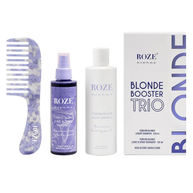 Roze Avenue Blonde Booster Trio