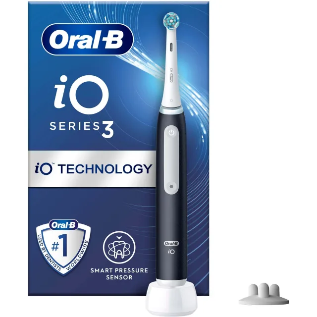Oral B iO 3S Electric Toothbrush Designed By Braun Black