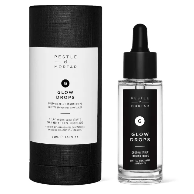 Pestle & Mortar Premium Range Glow Drops Customisable Tanning Drops