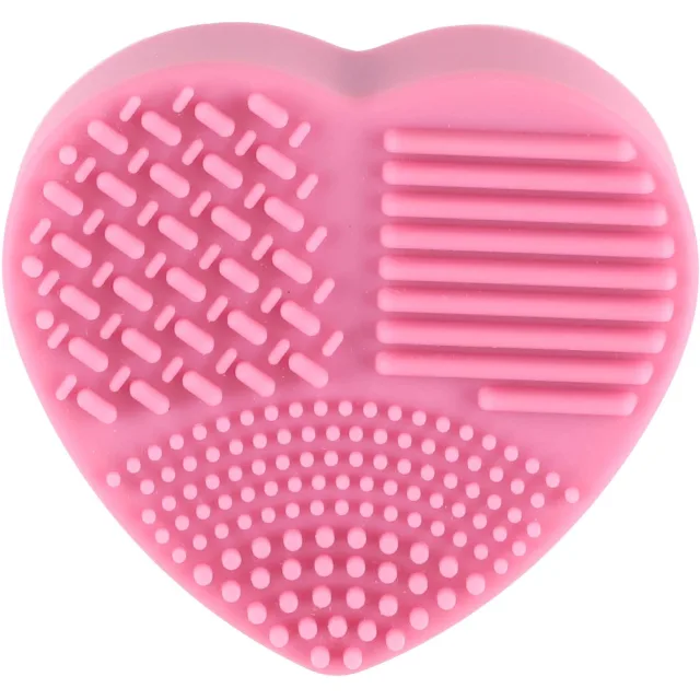 Mineas Make up brush cleaning mat hot pink