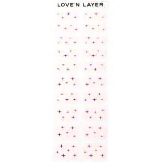 Love'n Layer Starburst Dahlia Purple