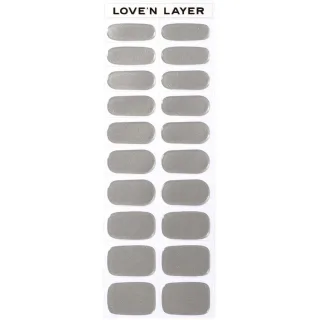 Love'n Layer Metallic Shiny Steel