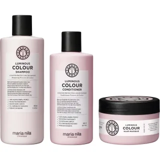 maria nila Luminous Colour Bundle Shampoo & Conditioner & Masque