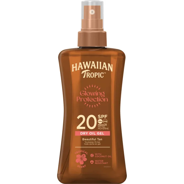 Hawaiian Tropic Glowing Protection Dry Oil Gel SPF20