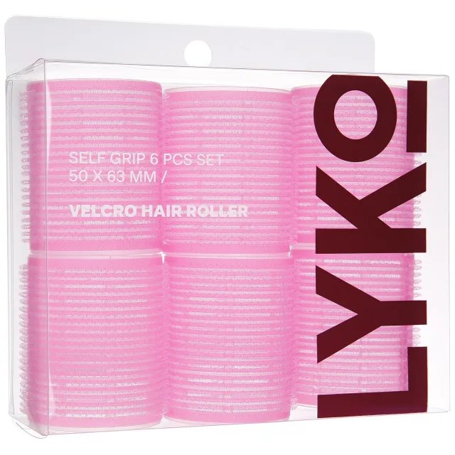 By Lyko Self Grip Hair Roller Pink