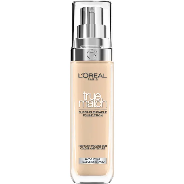 L'Oréal Paris True Match Super-Blendable Foundation With Hyaluronic Acid 2.N