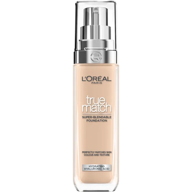 L'Oréal Paris True Match Super-Blendable Foundation With Hyaluronic Acid 3.C