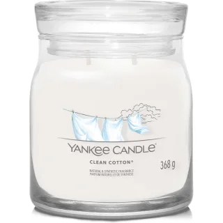 Yankee Candle Clean Cotton Signature Jar Medium