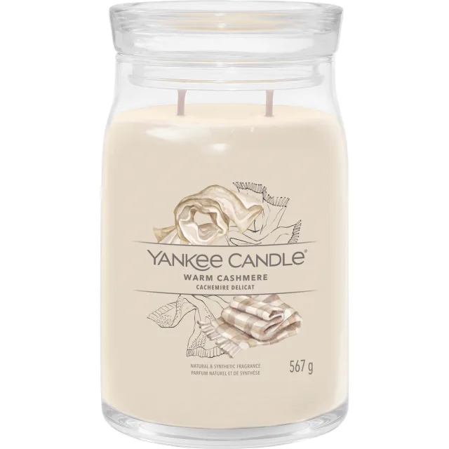 Yankee Candle Warm Cashmere Signature Jar Large