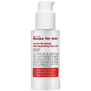 Recipe for men Instant Recharge Ultra Hydrating Face Gel