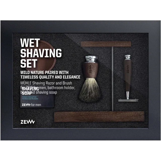 ZEW for Men Wet Shaving Set