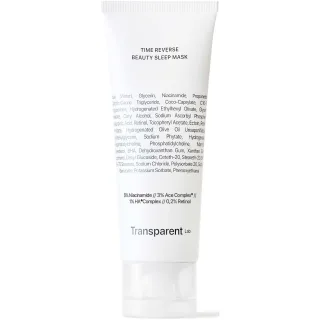 Niche Beauty Lab Transparent Lab Time Reverse Beauty Sleep Mask