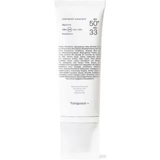 Niche Beauty Lab Transparent Lab Lightweight Sunscreen SPF50+