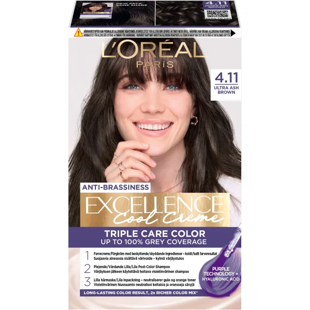 L'Oréal Paris Excellence Cool Creme Triple Care Color