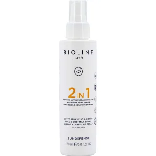 Bioline Jatò 2 IN 1 After Sun & Tan Activator Face & Body Milk Spray Tan & Repair