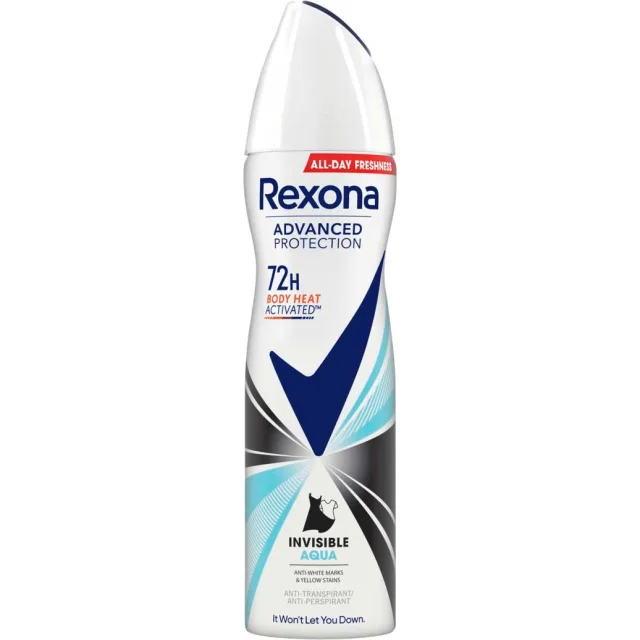 Rexona 72h Advanced Protection Invisible Aqua spray