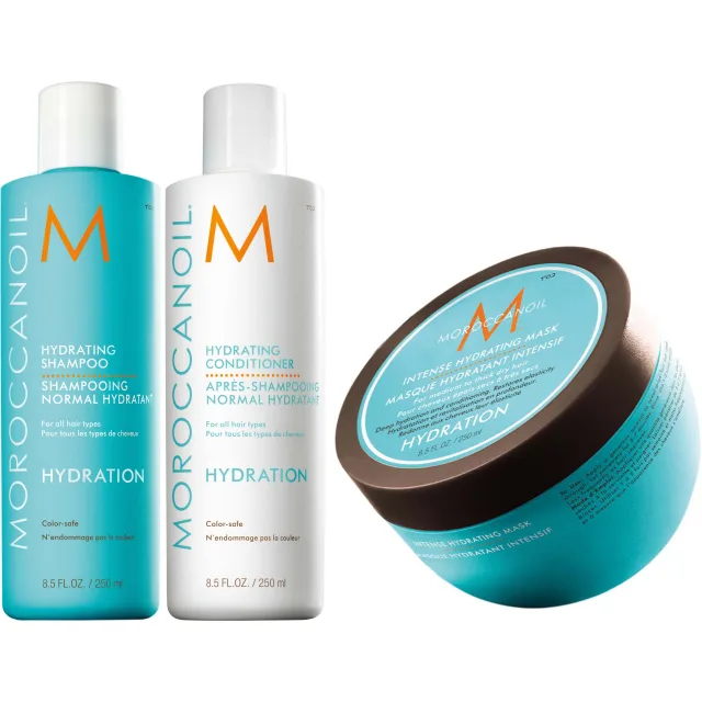 Moroccanoil Hydration Bundle Shampoo & Conditioner & Hair Mask