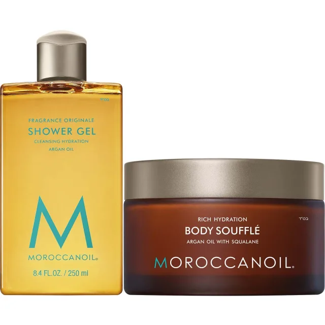 Moroccanoil Bundle Shower Gel & Body Soufflé