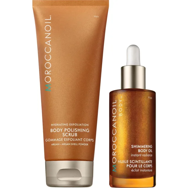 Moroccanoil Bundle Body Scrub & Body Oil