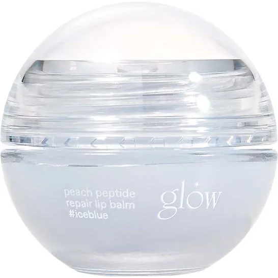 glow Peach Peptide Repair Lip Balm #IceBlue