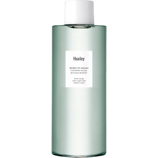 Huxley Cleansing Water; Be Clean, Be Moist