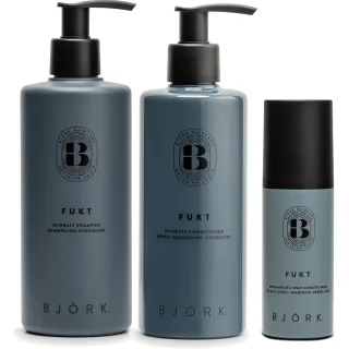 Björk FUKT Bundle Shampoo & Conditioner & Spray Conditioner