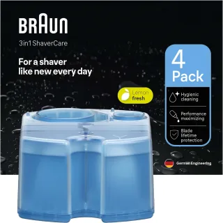 Braun 3in1 ShaverCare SmartCare Center Refill Cartridges Hygienic Cleaning