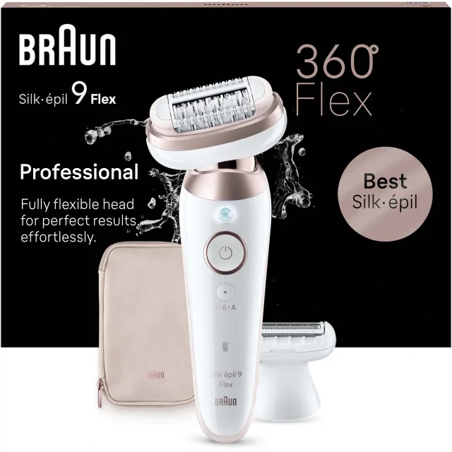Braun Silk-épil 9 Flex Epilator For Easy Hair Removal