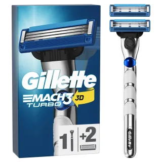 Gillette Mach3 Turbo Razor For Men