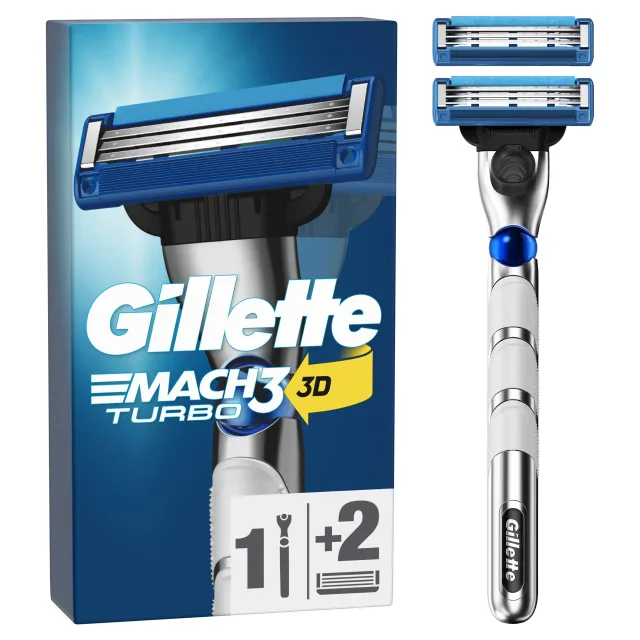 Gillette Mach3 Turbo Razor For Men