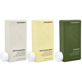 Kevin Murphy Smooth Again Bundle Wash & Rinse & Detox Wash