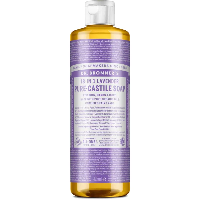 Dr. Bronner's Liquid Soaps Lavender 475 ml