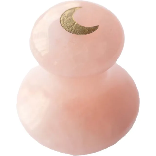 Oh La Moon Mushroom Facial tool - Rose Quartz