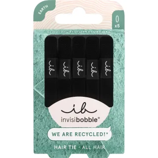 Invisibobble Earth Hair Tie Black