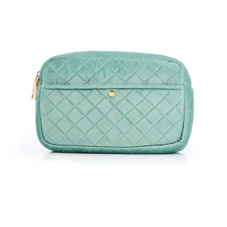Fan Palm Mint Green Large Beauty Bag
