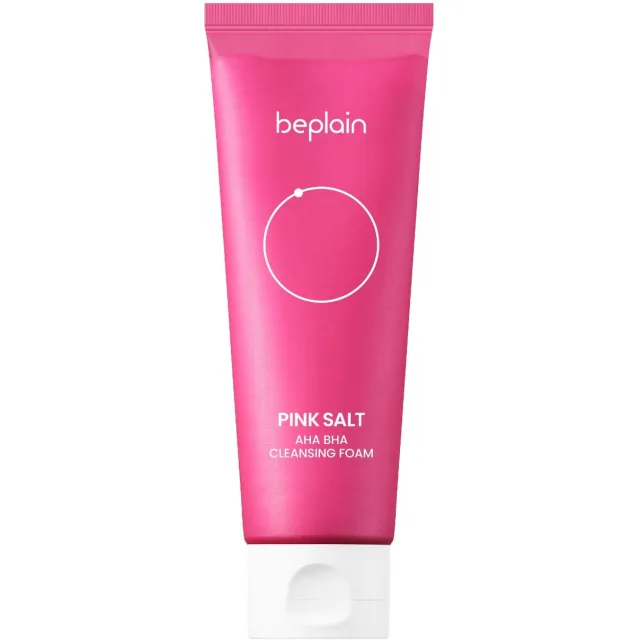 Beplain Pink Salt AHA BHA Cleansing Foam