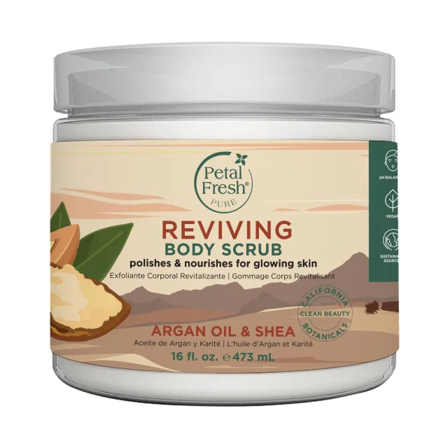 Petal Fresh Pure Argan Shea Body Scrub