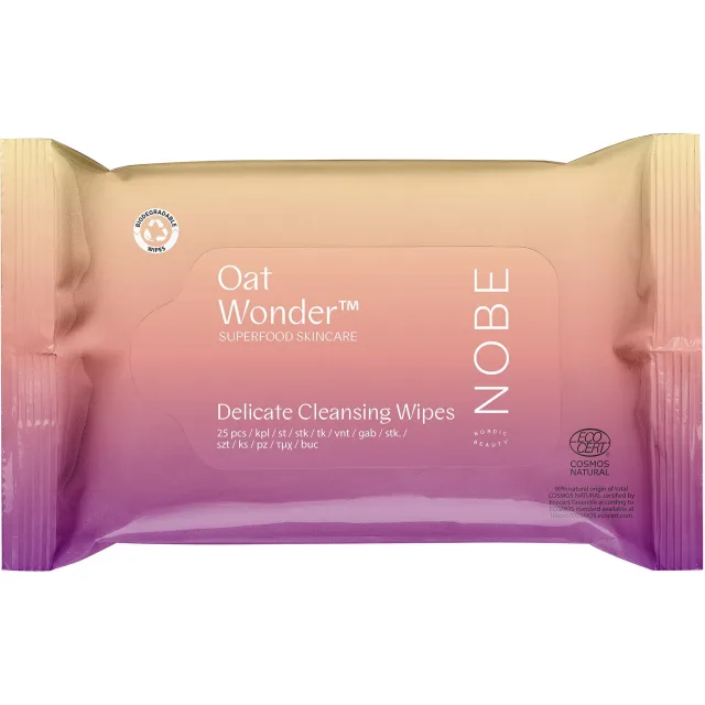 NOBE Oat Wonder™ Delicate Cleansing Wipes