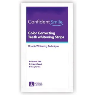 ConfidentSmile Color Correcting Teeth whitening Strips