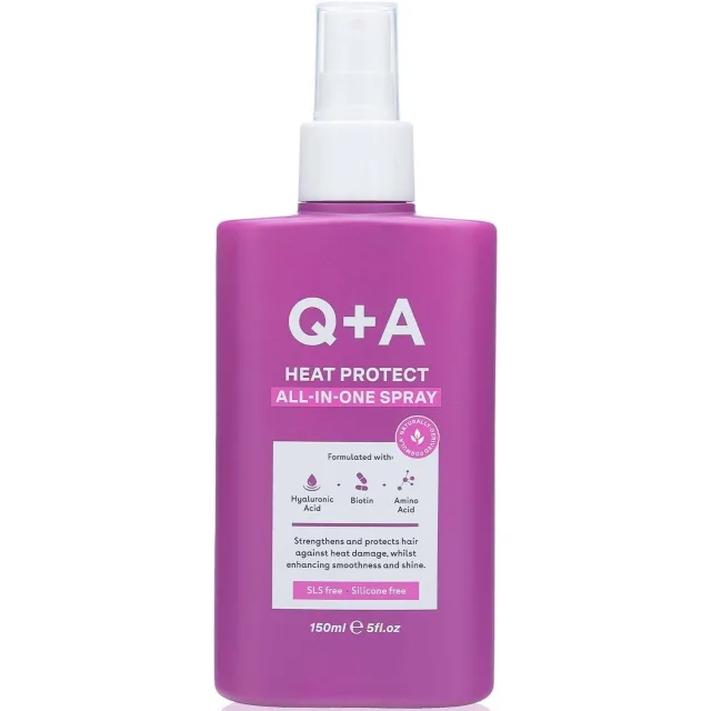 Q+A Heat Protect Hair Mist