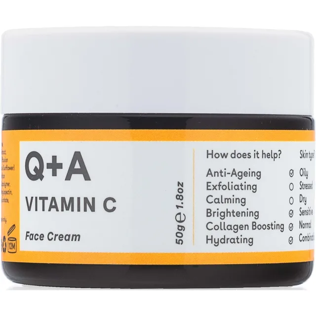 Q+A Vitamin C Face Cream