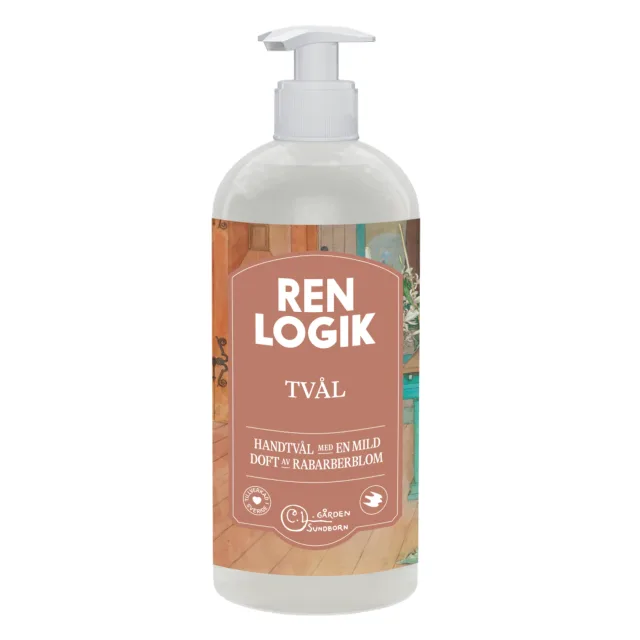 Ren Logik Liquid Soap Rhubarb Flower